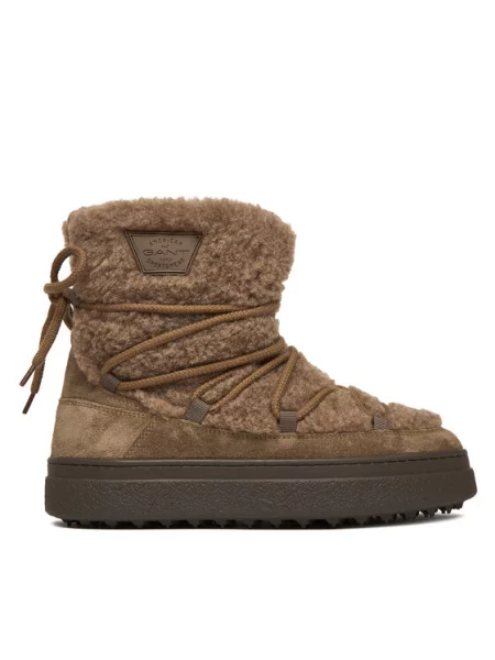 Дутики Gant коричневые