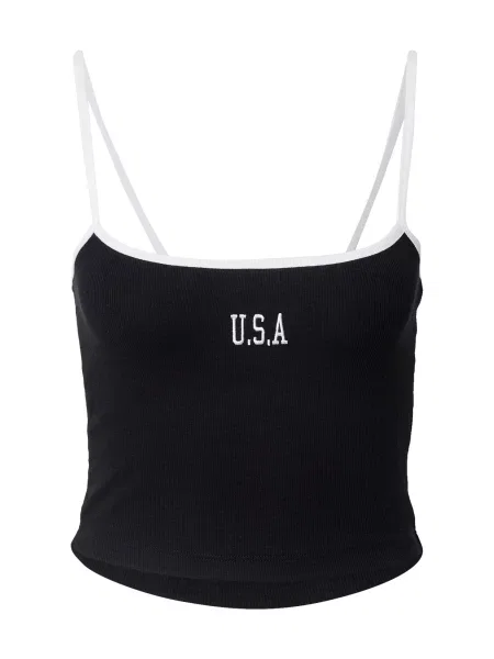 STUDIO SELECT Top Jenna negru alb