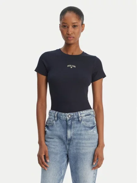 Guess Jeans T-Shirt Granatowy
