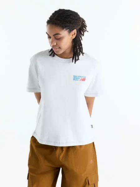 Футболка New Balance білий