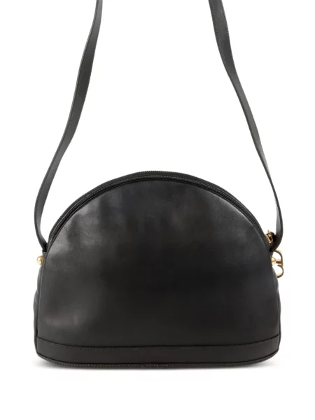 Kožená kožená taška Christian Dior Pre-owned černá