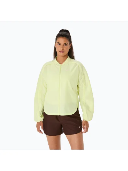 Geacă de alergare pentru femei ASICS Nagino Run Adjustable huddle yellow galben