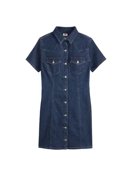 LEVI'S ® Rochie tip bluză TRACE închis albastru