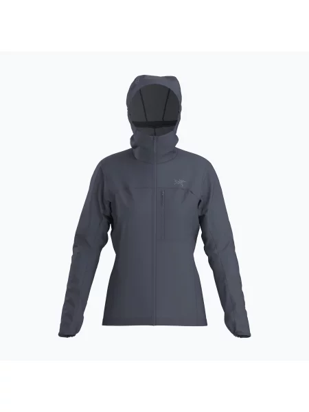 Női szélálló dzseki Arcteryx Squamish Hoody dark stratus Squamish Hoody szürke
