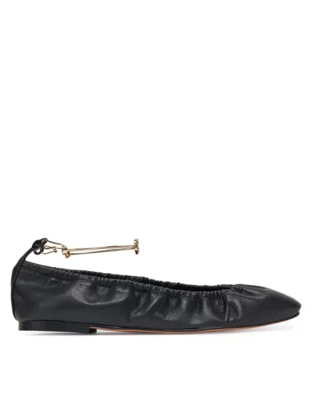 Baleriny TWINSET czarne