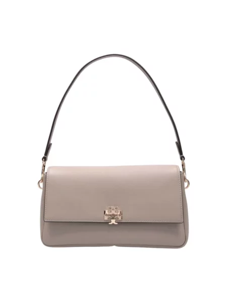 Tory Burch Torba Na Ramię Charlie Small beige beżowa