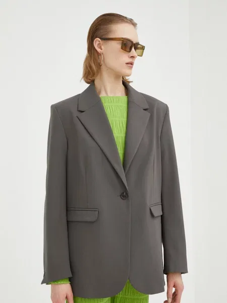 Suknjič Samsoe Samsoe siva