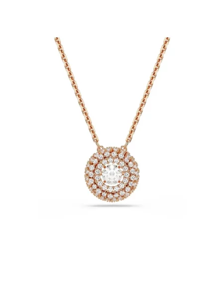 Swarovski naszyjnik pozłacany z cyrkonią SUBLIMA żółty