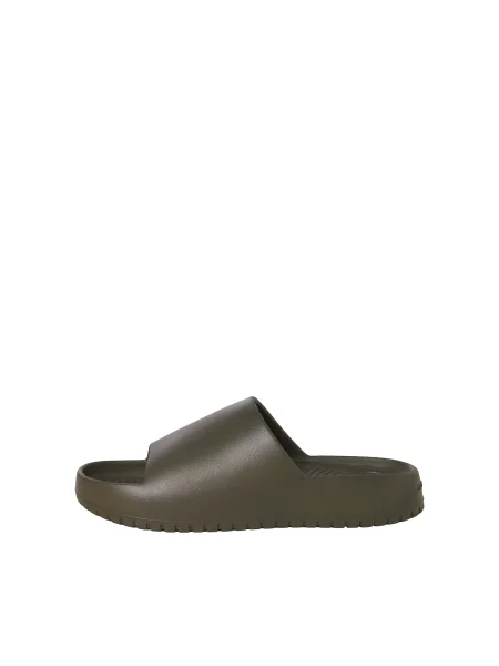 JACK & JONES Saboți JFWRIPPLE ciocolatiu