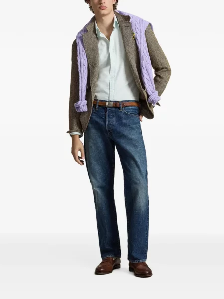 Košeľa Polo Ralph Lauren modrá