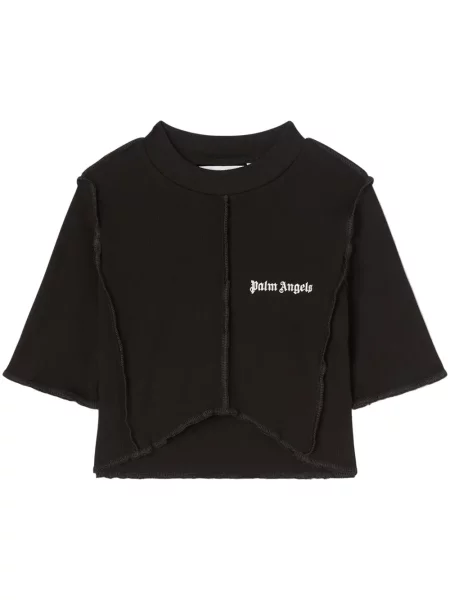 Cropp top Palm Angels cu imagine negru