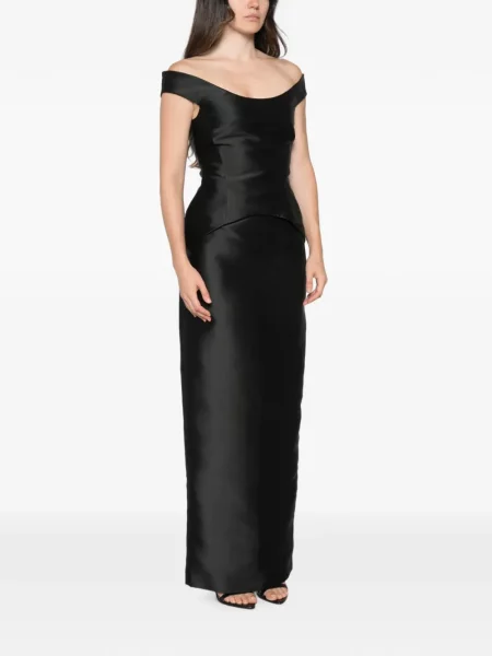 Rochie maxi Solace London negru