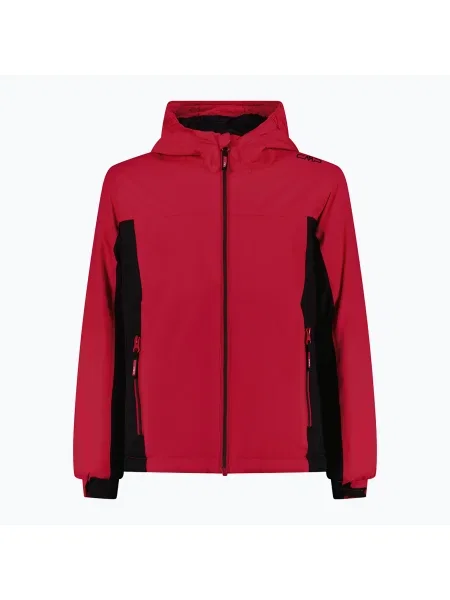 Gyerek softshell dzseki CMP Fix Hood carmine. Méret: rózsaszín