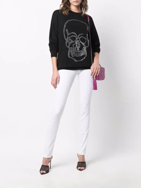 Džinsai Philipp Plein balta