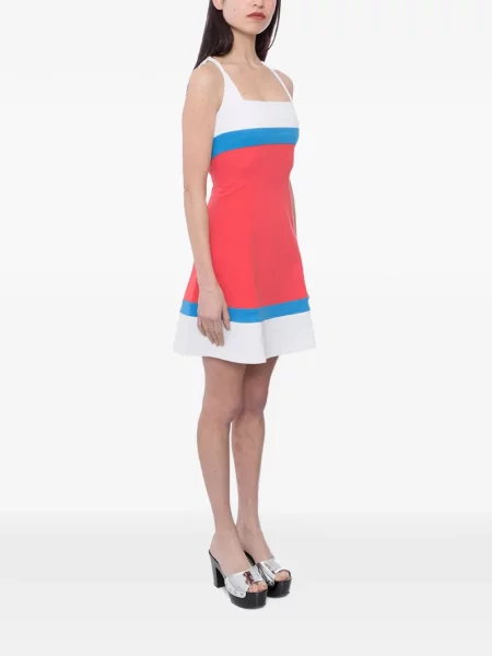 Rochie mini Dsquared2 de costum alb