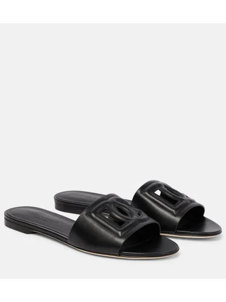 Sandale Dolce&gabbana din piele negru