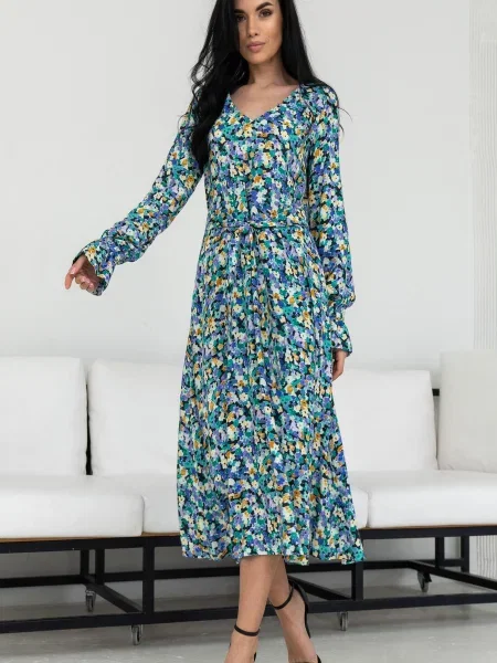 Сукня міді RiMari бірюзовий