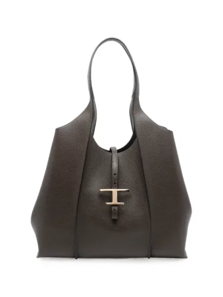 Geantă shopper Tod's din piele verde