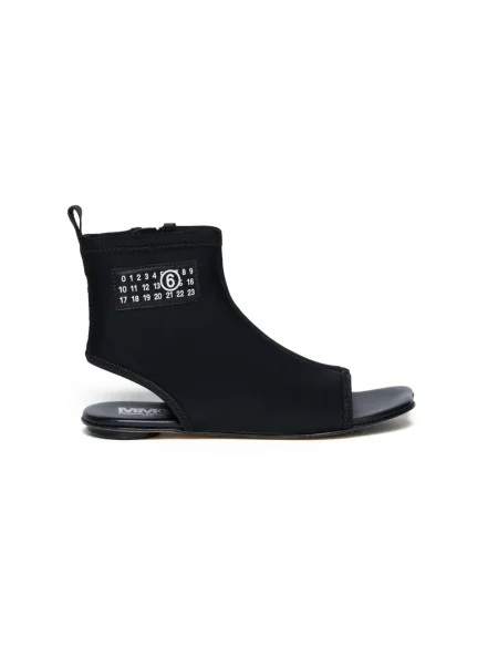 Botki dziecięce Mm6 Maison Margiela czarne