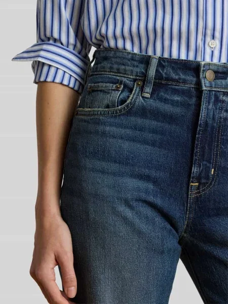 Lauren Ralph Lauren jeansy straight niebieskie