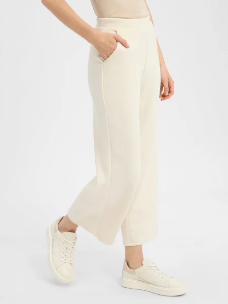 Vila spodnie dresowe VIReflect Kobiety jednolity S biały