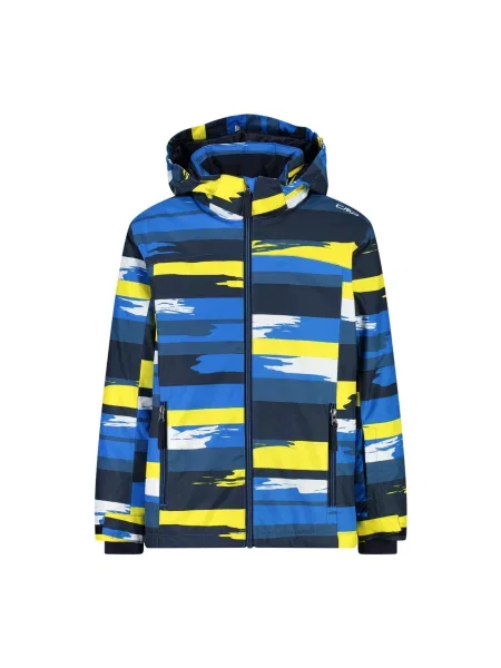 Kurtka narciarska dla dzieci CMP Blue Yellow niebieska