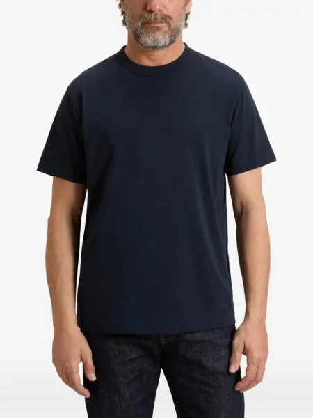 Tricou Woolrich cu broderie albastru