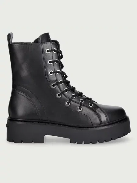 Pinko De piele botine Margaret 06 negru