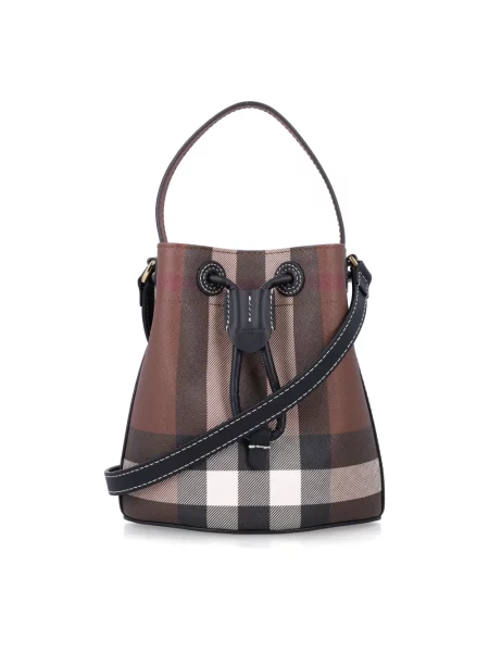 Kapelusz Burberry ze sznurkiem brązowy