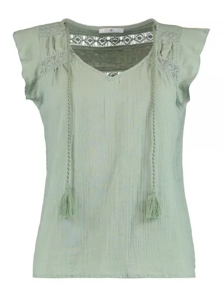 Hailys Bluză verde deschis