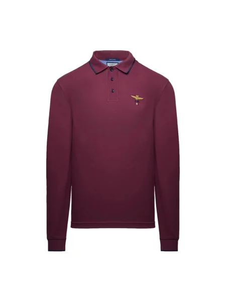 Koszulka polo Aeronautica Militare czerwona