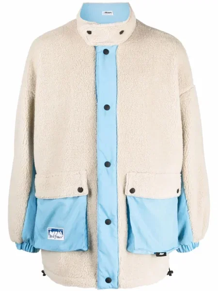 Oboustranná bunda Msgm modrá