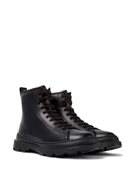 Botine Camper cu șireturi din dantelă negru