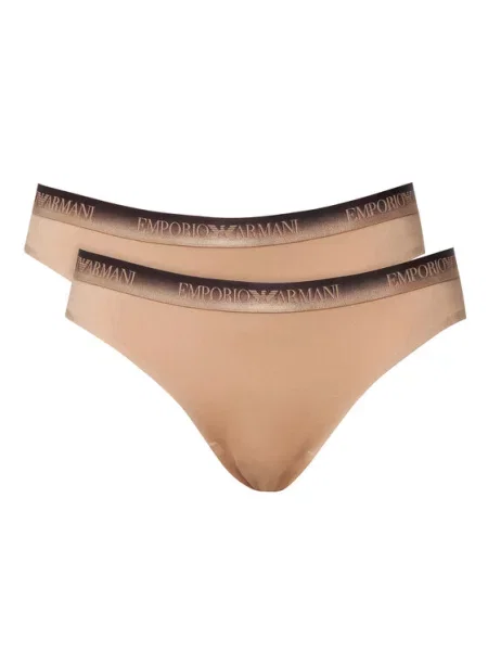 Souprava kalhotek Emporio Armani Underwear béžové