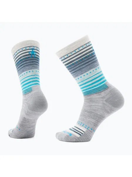 Olcsóbban. Smartwool Everyday Stitch Stripe Crew trekking zokni világosszürke. Méret: M szürke