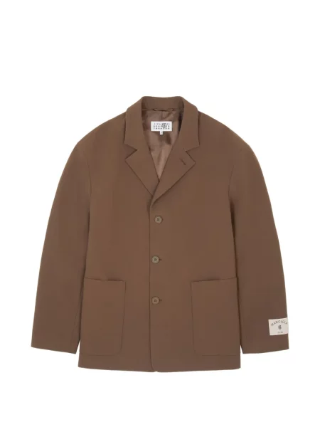 Costum Mm6 Maison Margiela de lână maro