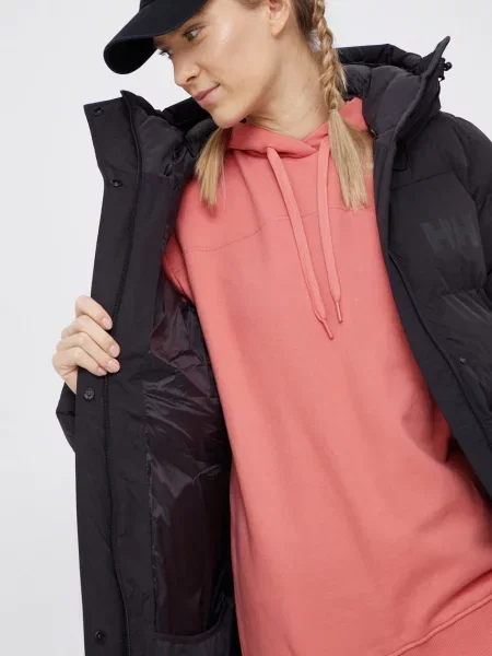 Rövid kabát Helly Hansen fekete