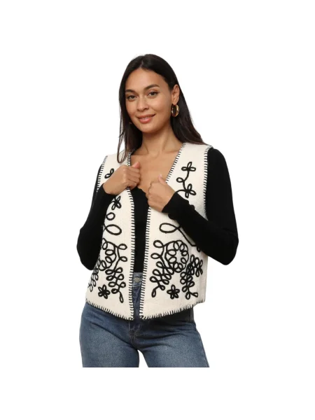 Pulover La Modeuse bej