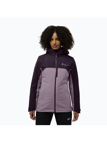 Női 3 az dzseki Jack Wolfskin Hunberg vadvirág Hunberg lila
