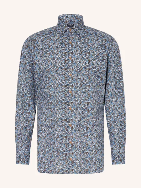 Olymp Koszula Luxor Modern Fit blau granatowa