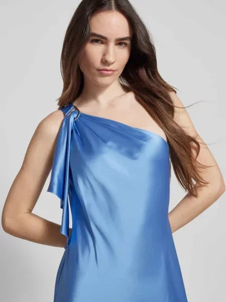 Sukienka wieczorowa na jedno ramię model ‘ELZIRA’ Lauren Ralph Lauren