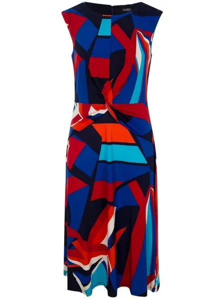 Midi ruha Lauren Ralph Lauren kék