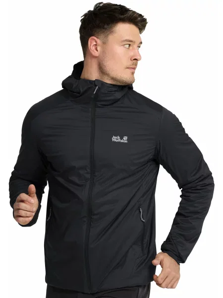 Вітровка Jack Wolfskin темно-сірий сіра