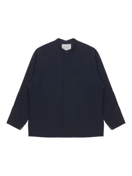 S límcem košile Studio Nicholson modrá