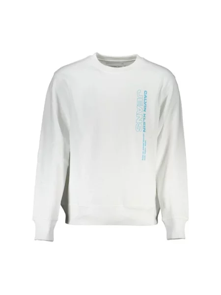 Bluza Calvin Klein Jeans biała
