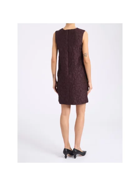 Sukienka Max Mara fioletowa