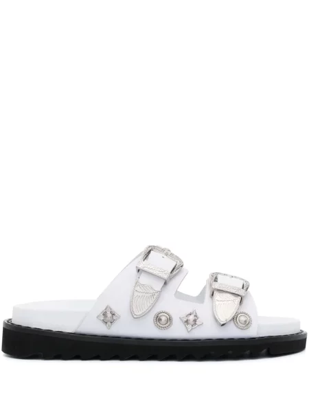 Sandale Toga Pulla slip-on alb