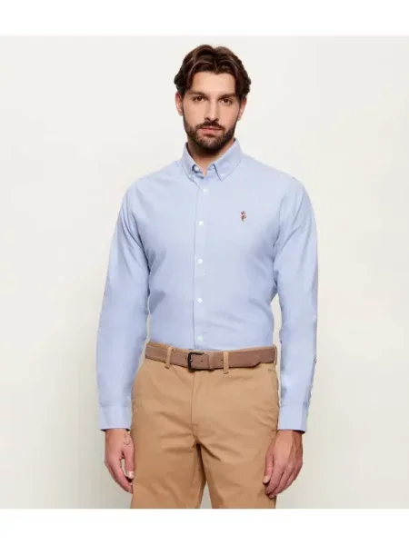 US Polo ASSN Cămașă albastru