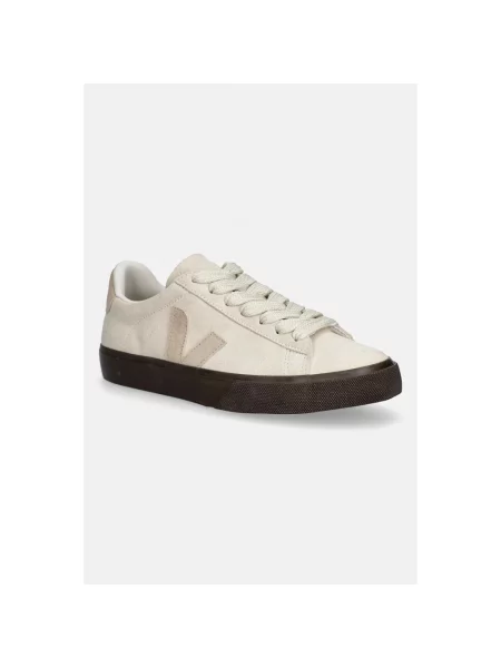 Sneakersy Veja Campo zamszowe beżowe