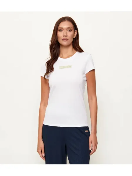 Armani Exchange Tricou alb